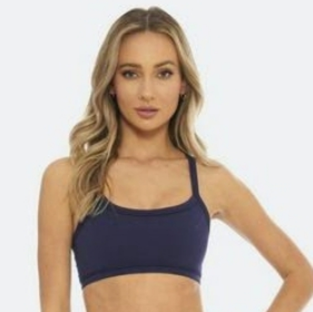 Morgan Stewart Sport Navy Sports Bra Size Xsmall